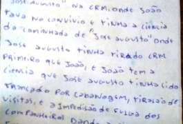 Organização criminosa ameaça agentes penitenciários, após revista