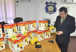 Polícia Civil recebe o 2º lote de equipamentos de combate ao tráfico de drogas