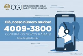 Corregedoria disponibiliza novos números de telefone dos setores