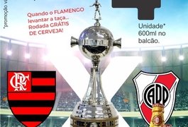 Galeteria Escritório lança super promoção de cerveja para final do Flamengo na Libertadores