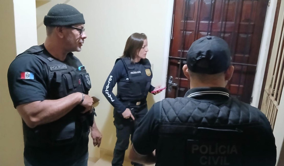Polícia Civil realiza operação contra homicídios e prende suspeito de triplo assassinato