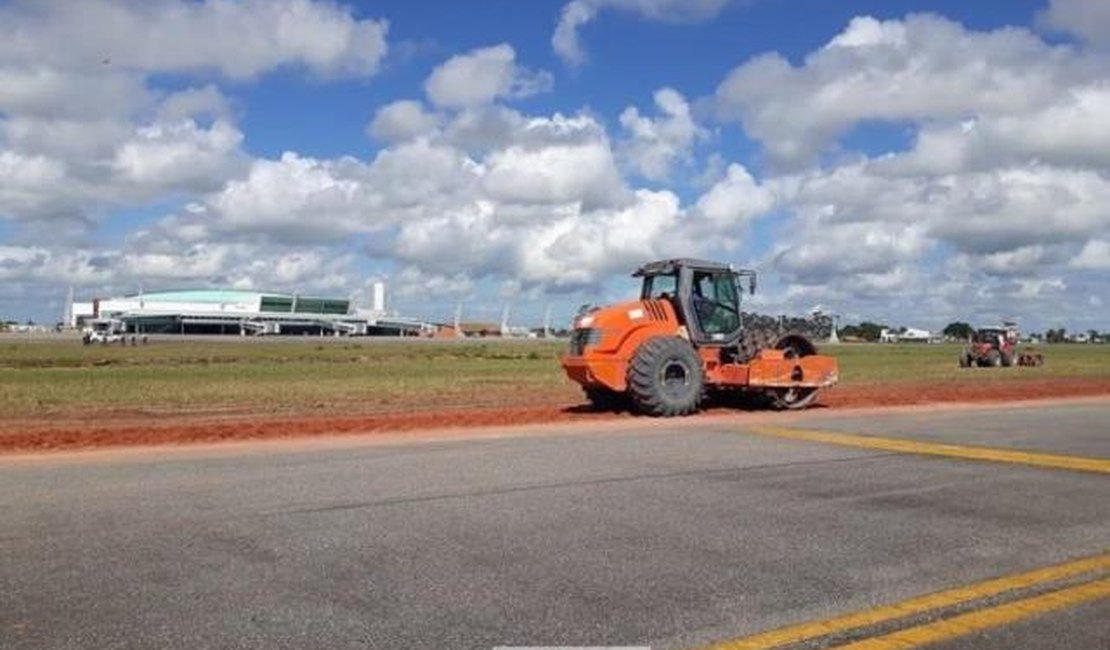 DAC inicia obras no Aeroporto Zumbi dos Palmares para colocação de voos internacionais