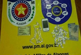 1ª Companhia Independente registra apreensões de drogas em Luziápolis e Boca da Mata