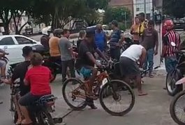Colisão entre motos deixa homem ferido em Arapiraca