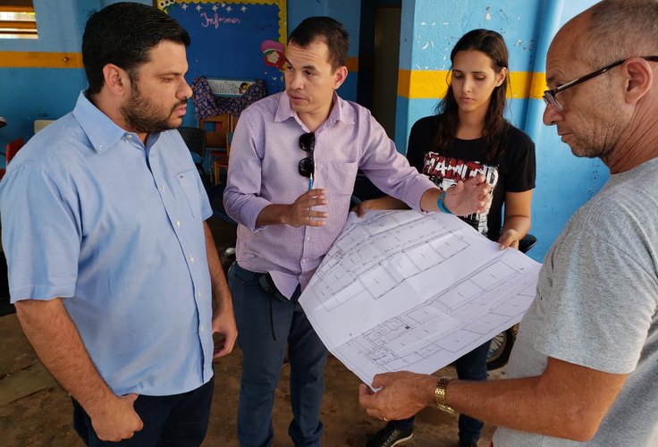 Thiago ML garante que escola da Vila São José será totalmente reformada