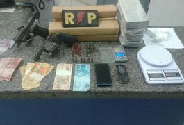Operação desarticula quadrilha e apreende quase 10kg de maconha