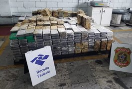 Receita e PF fazem maior apreensão de cocaína do ano