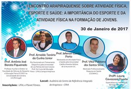 Faculdade realiza seminário sobre Atividade Física, Esporte e Saúde, em Arapiraca