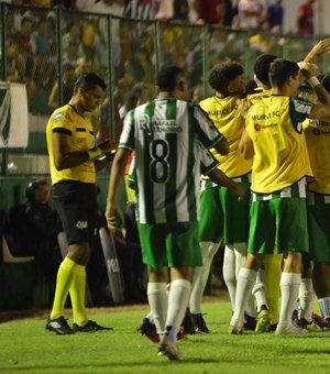 Água no chopp Tricolor: Murici vence o CSE por 2 a 0 e abre vantagem na seletiva da Copa do Brasil