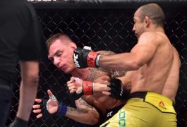 José Aldo atropela Renato Moicano no UFC Fortaleza