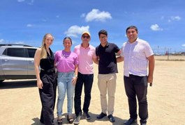 Caixa Econômica realiza vistoria em terreno onde será construída a Casa da Mulher Brasileira em Alagoas