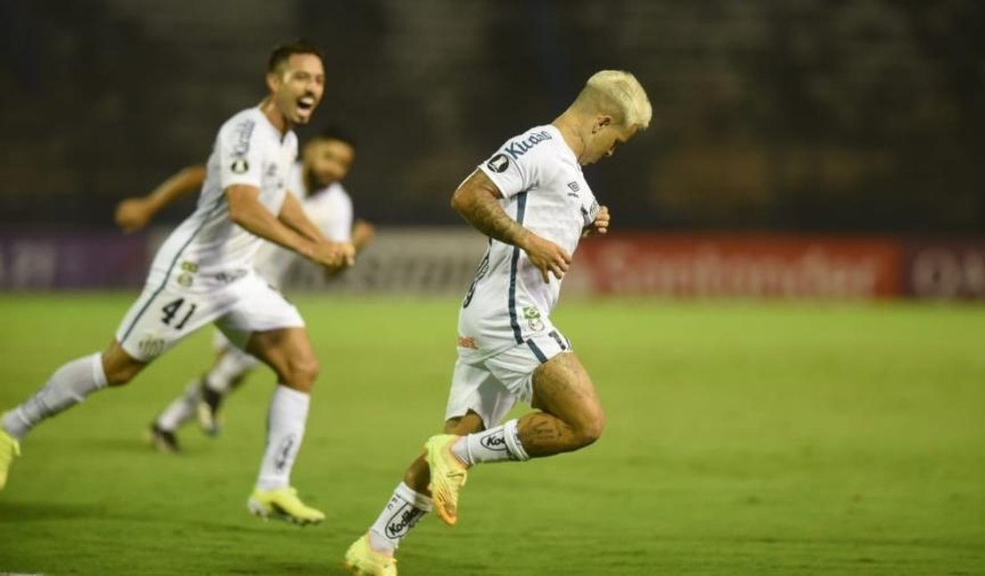 Com gol de Soteldo, Santos empata com Deportivo Lara, e avança na Liberta