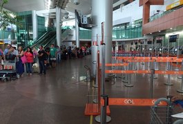 Voo é cancelado durante decolagem após ave atingir turbina em Maceió