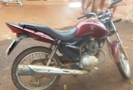 Criminosos abandonam motocicleta e tomam outra em assalto na zona rural de Arapiraca