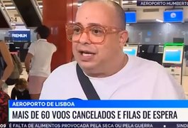 Vídeo. Humorista brasileiro viraliza após entrevista no aeroporto de Lisboa: 'Mesma cueca faz 6 dias'