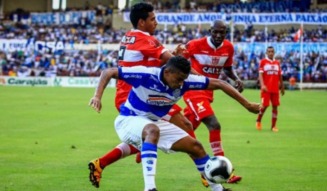 CRB e CSA decidem Campeonato Alagoano nesta tarde no Rei Pelé