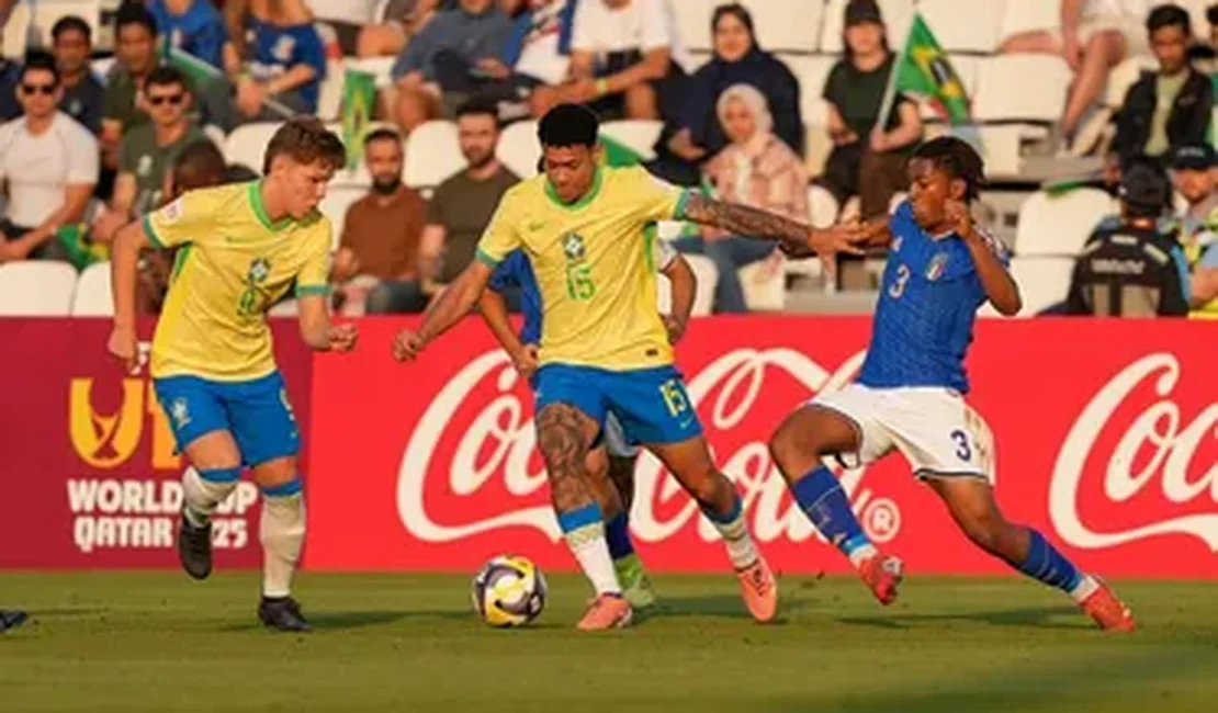 Pressão, expulsão e pênaltis: Brasil perde terceiro lugar do Mundial sub-17 para a Itália