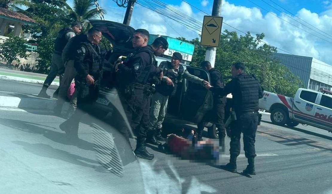 Suspeitos de integrar o Comando Vermelho são presos durante abordagem em Maceió