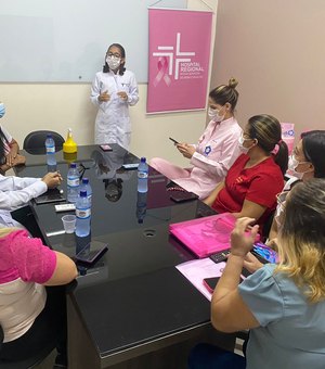 Hospital Regional promove ações de prevenção ao câncer de mama