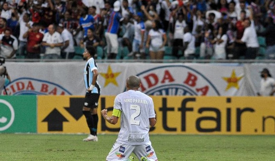 Bahia vence, deixa o Z4 e aumenta risco de rebaixamento do Grêmio