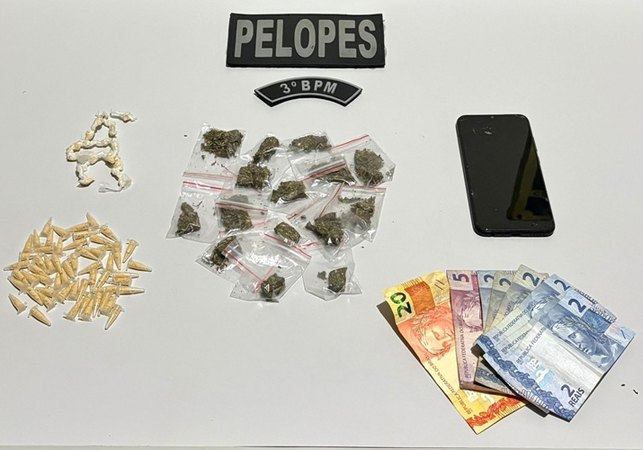 Homem denunciado por entregar drogas em motocicleta é preso em flagrante em Limoeiro de Anadia