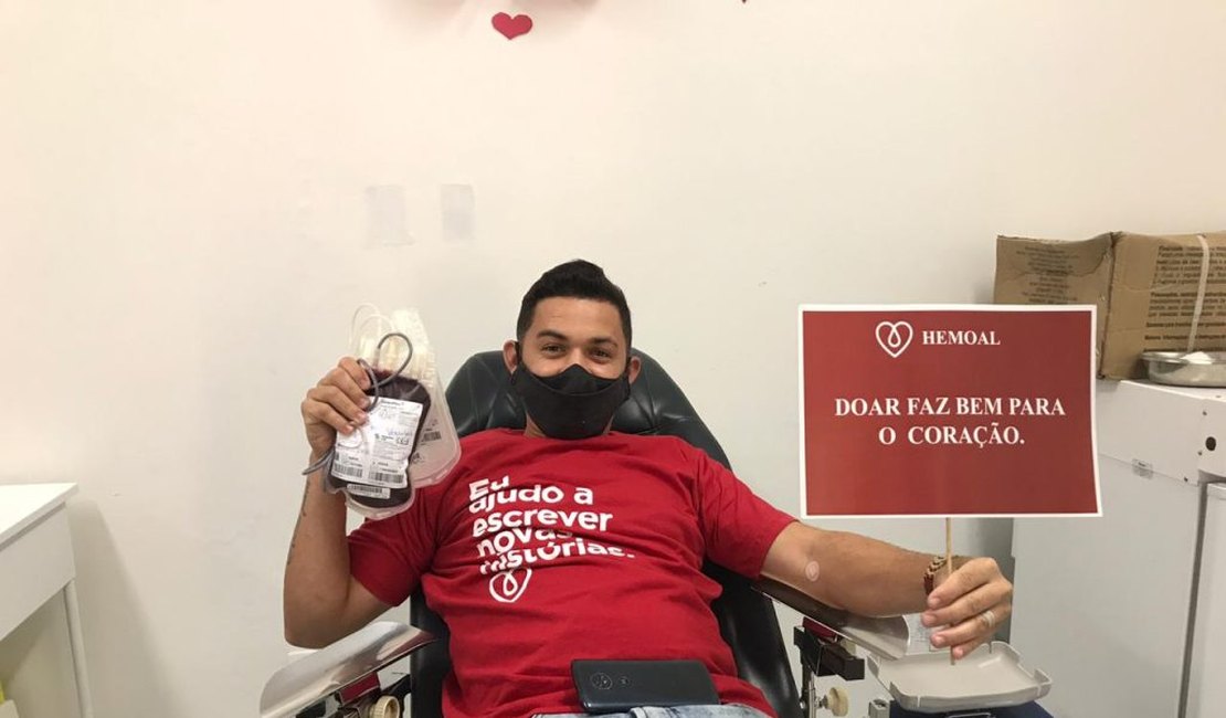 Hemoal realiza coleta de sangue em Arapiraca nesta quarta