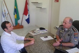 Comandante do 3º BPM e Prefeitura discutem ações contra bares clandestinos em Arapiraca