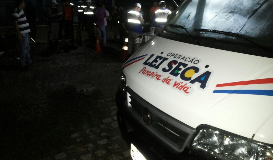Em nove meses, Lei Seca flagra mais de mil motoristas embriagados em Alagoas