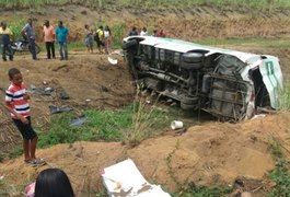 Criança de 5 anos vítima do capotamento na AL-413 morre no HGE