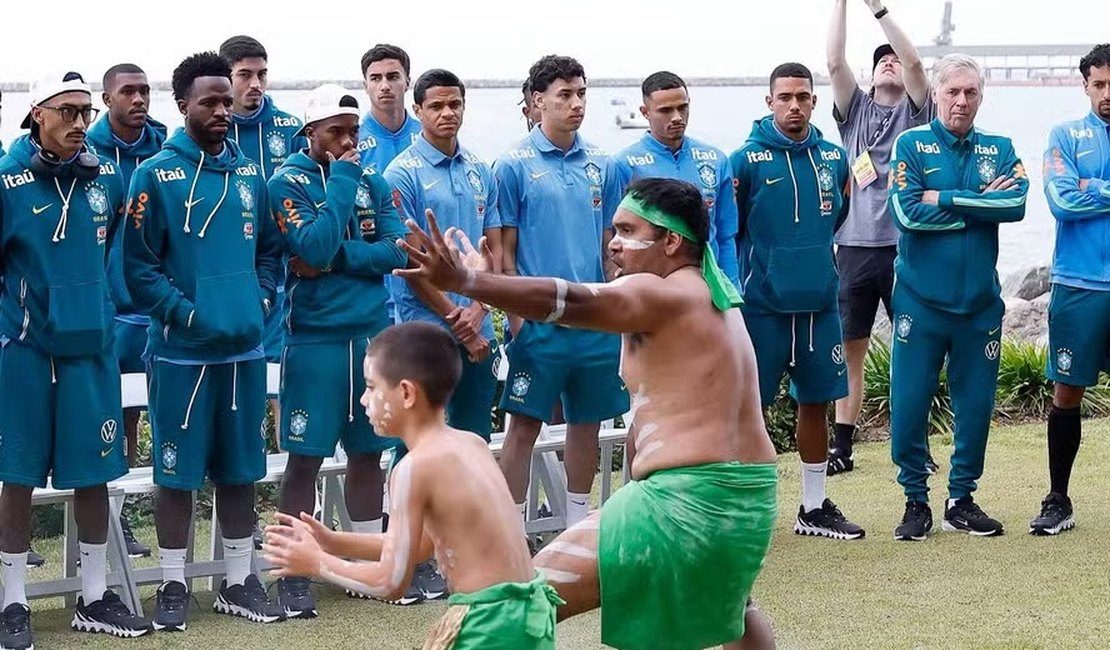 Imprensa australiana condena reação de jogadores da seleção brasileira em cerimônia de boas-vindas