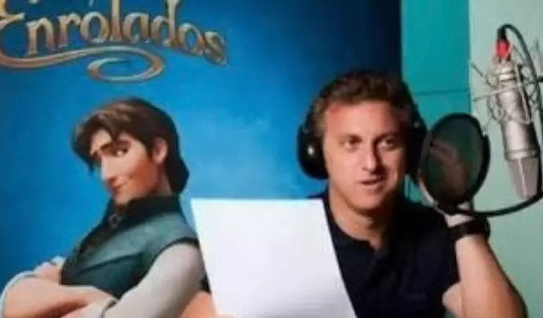 Diretor de 'Enrolados' revela que passou 11 horas corrigindo dublagem de Luciano Huck