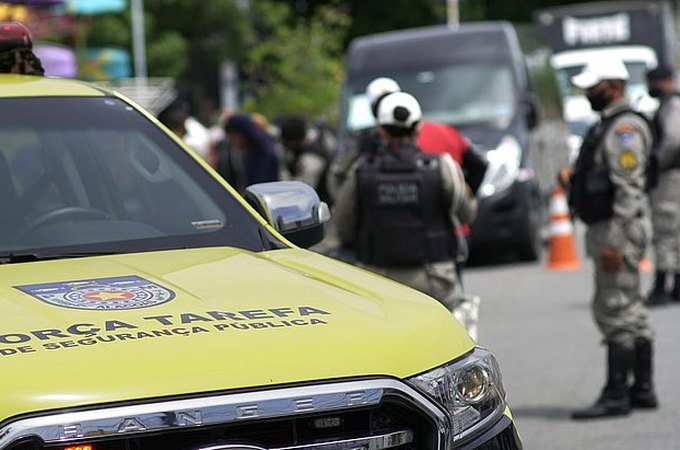 SSP realiza simulado de crimes contra o patrimônio no Centro de Arapiraca nesta quarta (30)
