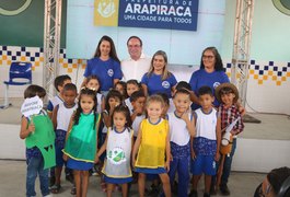 Luciano Barbosa entrega escola no Povoado Alazão, em Arapiraca