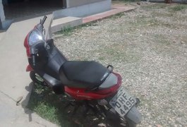 PM recupera motocicleta roubada minutos depois do crime em Arapiraca