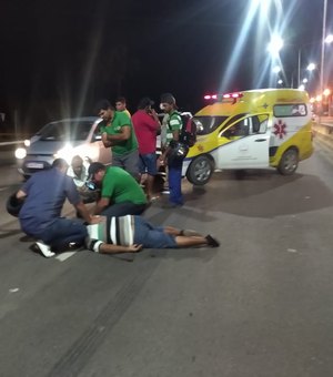 Pedestre embriagado é atropelado ao tentar atravessar rodovia, em Arapiraca
