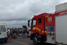 Vítimas de acidente que matou ex-comandante da PM de AL recebem alta do HGE