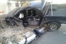 Arapiraquense fica ferido após sofrer acidente em Maceió