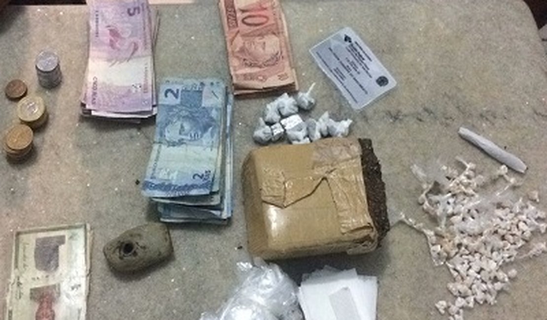 Polícia detém suspeitos de tráfico de drogas