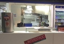 Vigilância Sanitária interdita restaurante dentro de shopping em Maceió