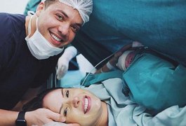 Nasce Dom, terceiro filho do cantor Wesley Safadão