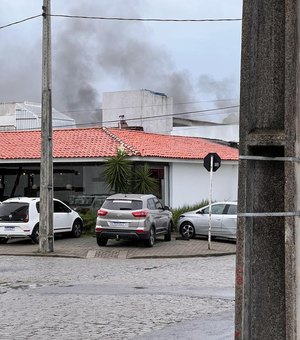 Clínica em Maceió é atingida por princípio de incêndio após curto-circuito