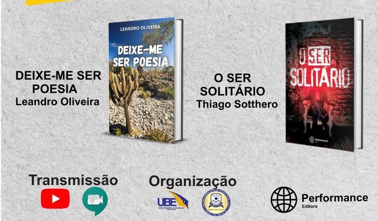 📚CONFIRA A PROGRAMAÇÃO ESPECIAL DO CLUBE DE LEITURA E PRESTIGIE! SERÁ HOJE A PARTIR DAS 17H PELO YOUTUBE! VALORIZE A LITERATURA ALAGOANA!