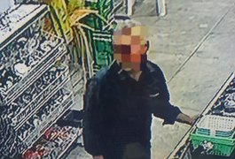 VÍDEO: Homem finge ser cliente e furta serra mármore sorrateiramente em loja de Girau do Ponciano