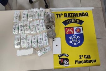 PMAL apreende drogas e prende suspeito de tentativa de homicídio em ocorrências no interior