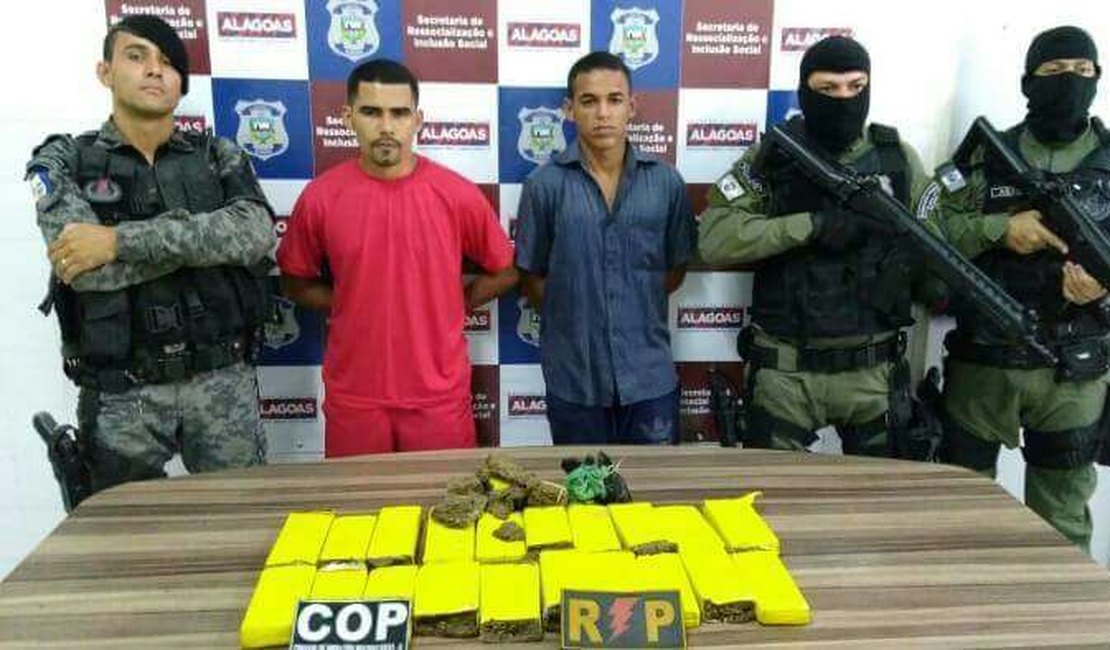 Agentes penitenciários desarticulam um dos maiores esquemas de tráfico de drogas em Alagoas