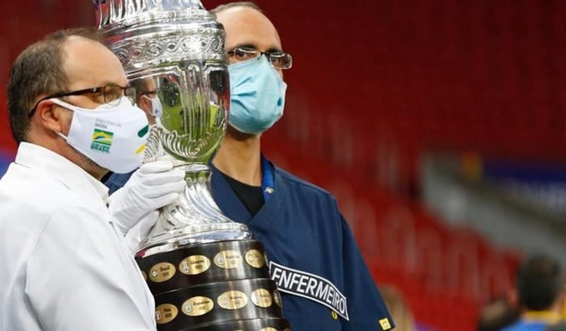 Ministério da Saúde informa que são 41 casos confirmados de Covid-19 dentro da Copa América