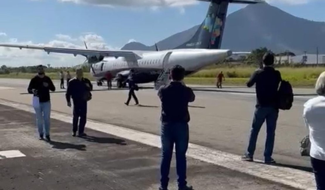 Alarme falso de incêndio faz avião da Azul fazer pouso de emergência