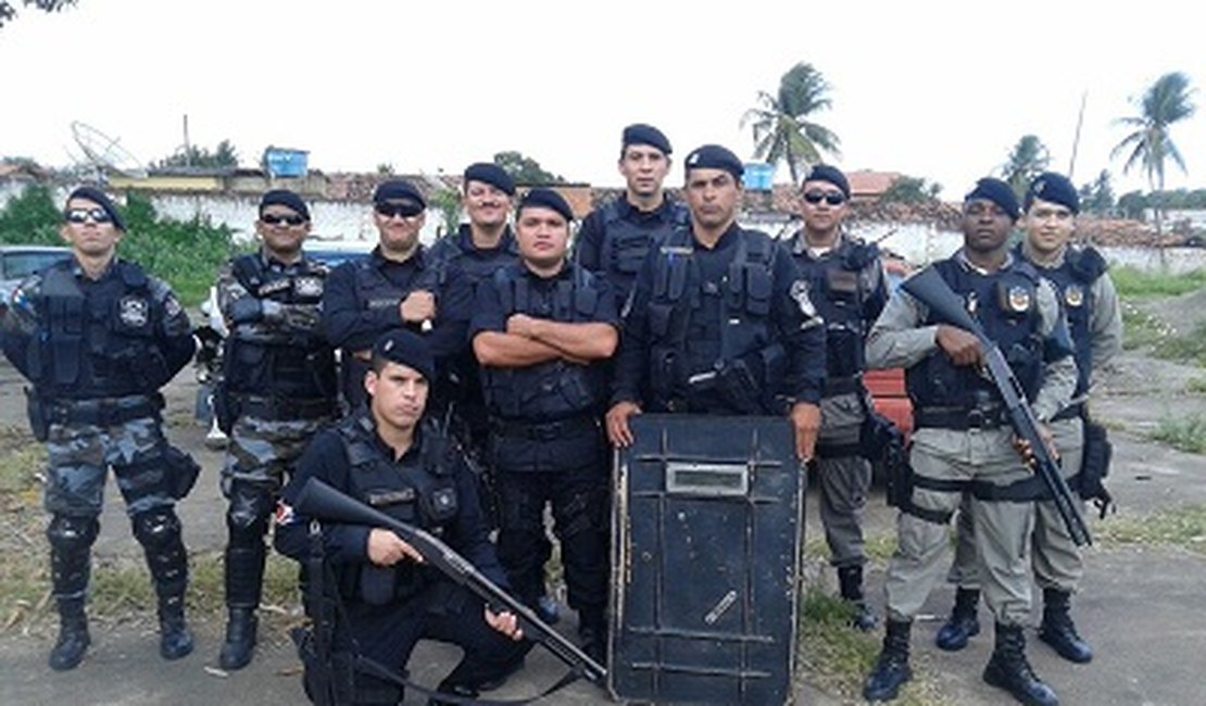 10º BPM realiza capacitação de efetivo para manuseio de armas de baixa letalidade