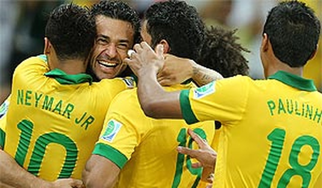 Brasil vence Espanha por 3 a 0 e conquista Copa das Confederações