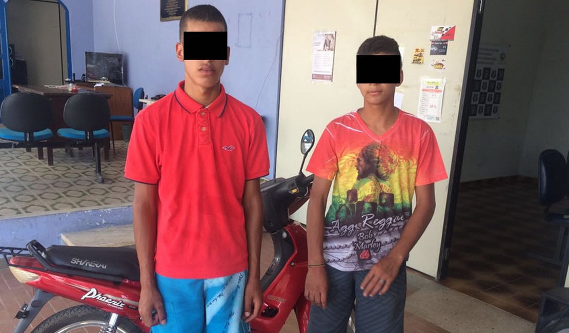 Adolescentes são apreendidos com arma de fogo em Arapiraca